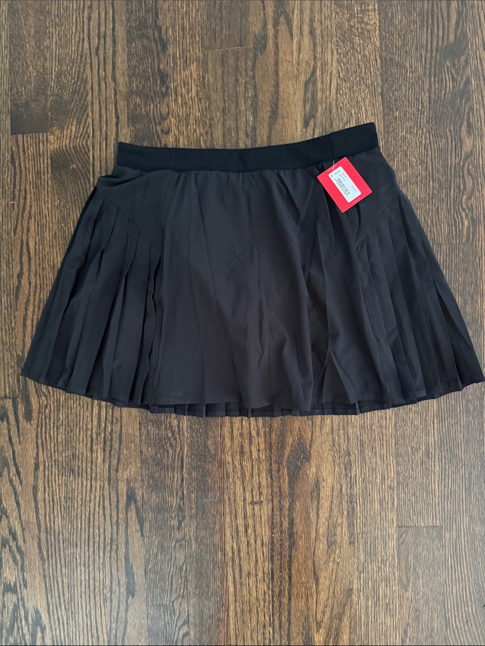 Spanx Black Pleated Tennis Skirt - Women